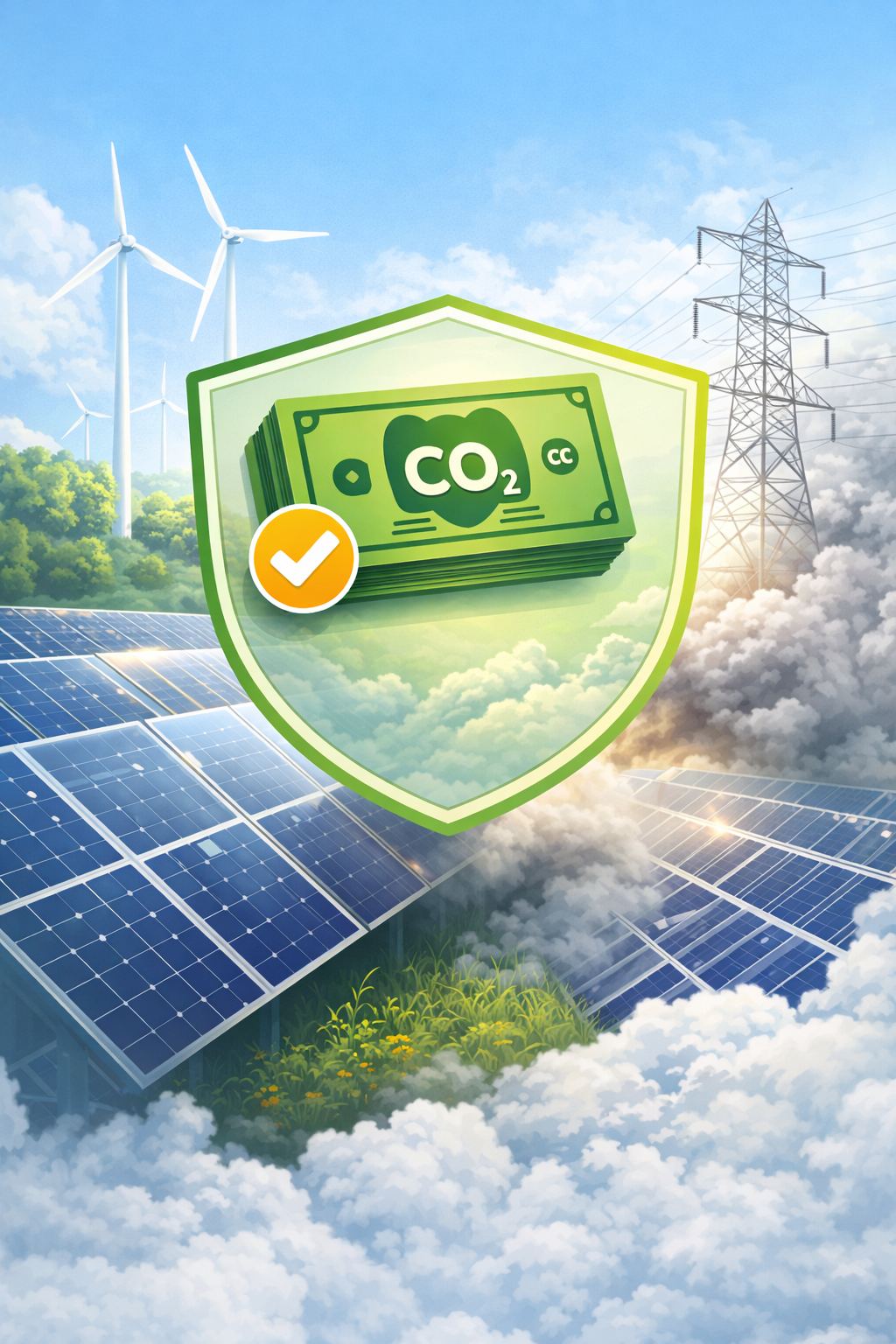 Electricity carbon offset